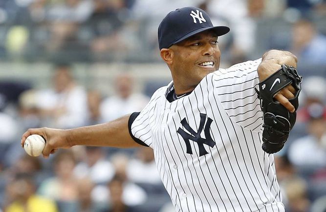 mariano rivera pitcheo